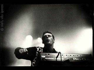 Martin Price of 808state in the Netherlands 1991